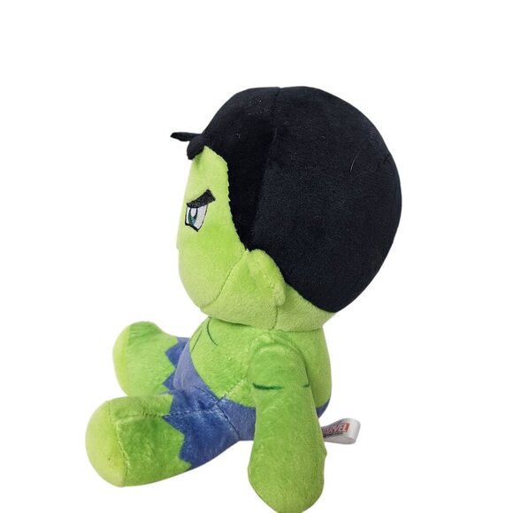 Marvel Hulk Green Plush Kidrobot Phunny Soft Stuffed Superhero Toy 8'' - Picture 4 of 7